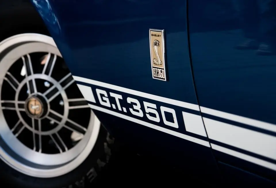 Wheel of a classic performance car