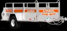 U-Haul 4x7 utility trailer