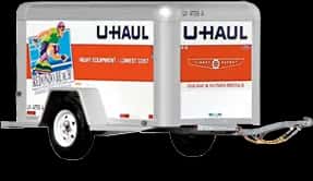 U-Haul 4x8 enclosed cargo trailer