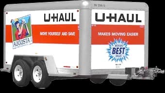 U-Haul 6x12 enclosed cargo trailer